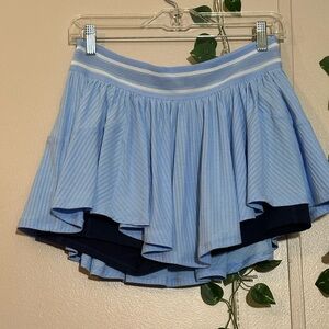 Free People Sultry Skort Blue